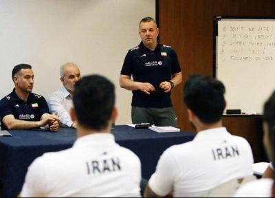 خط و نشان کولاکوویچ در نخستین تمرین تیم ملی والیبال ایران