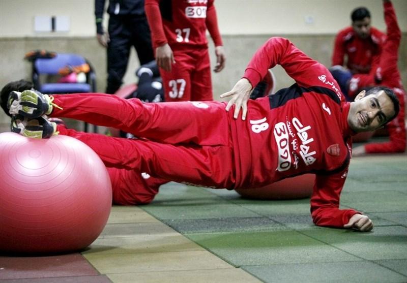 برگزاری تمرین صبح امروز پرسپولیس در سالن برگزاری تمرین صبح امروز پرسپولیس در سالن
