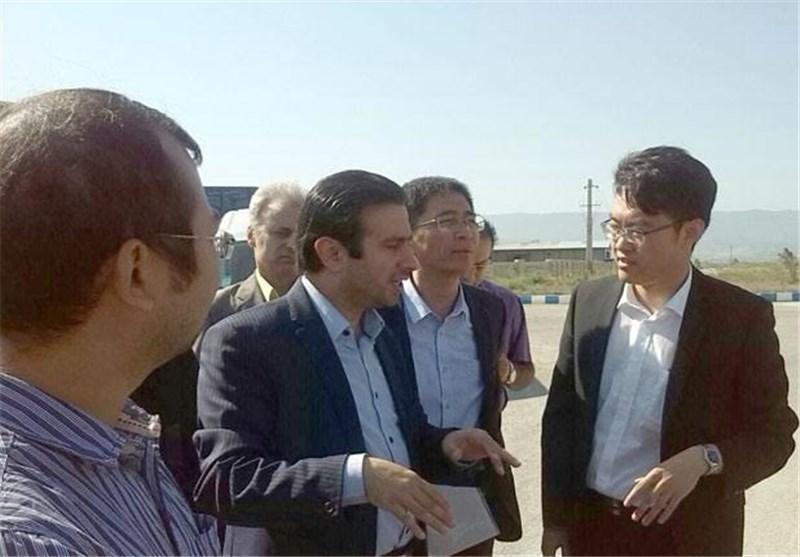 هیئت تجاری چین از شهرک صنعتی بهشهر بازدید کرد