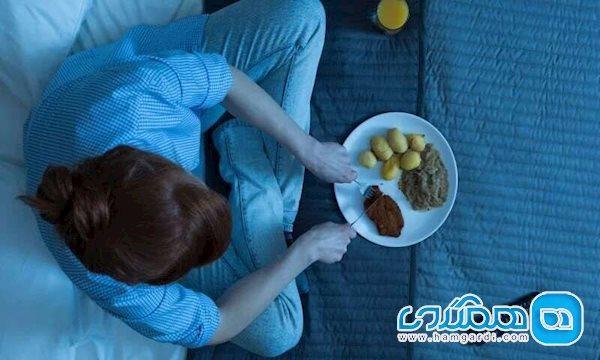 غذا خوردن در این زمان چاقتان می کند غذا خوردن در این زمان چاقتان می کند