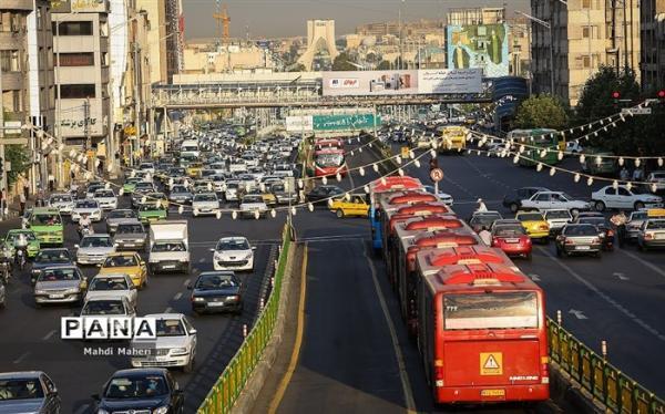 اعمال تغییر ساعات اجرای طرح ترافیک تهران از دوشنبه
